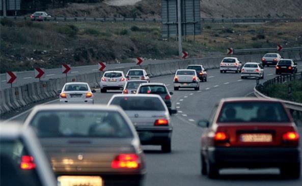 آخرین شرایط ترافیکی جاده های کشور، آدینه پانزدهم فروردین